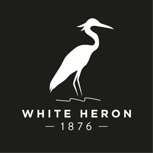 White Heron Drinks Logo