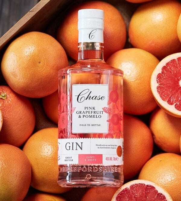 Chase Pink Grapefruit Pomelo Gin 40 Abv 70cl